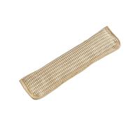 Shuade Almohada permanente de sisal de menta de gato con atrayente medicinal integrado, 60 x 30 cm, almohadilla de garra para mascotas, flecos arqueados seguros, cara simple, almohadilla permanente