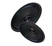 Shuade Altavoz redondo profesional de 3 pulgadas, 5 W, 2 ohmios, con doble imán interno de tela, alta sensibilidad, respuesta de alta frecuencia media