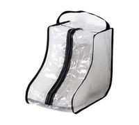 Shuade Bolsa de conservación de botas, organizador de zapatos, protector de calzado con cremalleras para entusiastas de la moda, negro, S