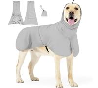 Shuade Capa protectora solar para perro, impermeable, para exteriores, transpirable, con tiras reflectantes, para actividades al aire libre