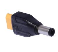 Shuade Convertidor de corriente reversible de 7,4 x 5 mm, función de carga rápida para almacenamiento de energía al aire libre, adaptador bidireccional de energía