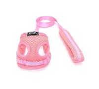 Shuade Cuerda de tracción ajustable y transpirable para mascotas, para perros de gran tamaño, gatitos, cachorros, accesorios para exteriores, arnés de correa