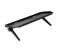 Shuade Estantes de almacenamiento multifuncionales, convertidores de televisores, estantes ajustables en la parte superior de la pantalla, para monitores de computadora de oficina, soporte para