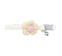 Shuade Gargantilla para gatos, collar de campanas, collar de campanas, collar de flores, suministros de joyería para mascotas, suministros de fiesta, disfraz de mascota