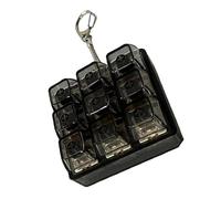 Shuade Interruptor de 4 / 9 teclas, probador, interruptores de muestra, teclados mecánicos, herramienta de prueba de teclado, llavero, colgante, juguete, probador de teclados mecánicos