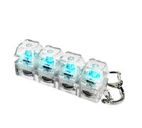 Shuade Interruptor de 4 / 9 teclas, probador, interruptores de muestra, teclados mecánicos, herramienta de prueba de teclado, llavero, colgante, juguete, probador de teclados mecánicos