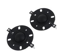 Shuade Juego de 2 bobinas de voz agudas de diafragma de 25,5 mm, tweeter de núcleo de 25,5 mm, accesorios de película de diafragma, tweeter de alta fidelidad