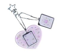 Shuade Llavero artístico para exhibición de fotos con gráficos brillantes de dibujos animados para entusiastas de la cultura musical, accesorios populares para fanáticos de la música, B, Talla única