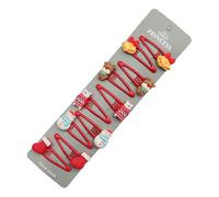 Shuade Pinzas para el pelo de Navidad para niñas, diseño de Papá Noel, reno, muñeco de nieve, pasadores temáticos, accesorios de vacaciones