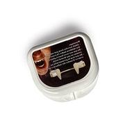 Shuade Retráctil para dientes de vampiro, Halloween, cosplay, maquillaje, colmillos horribles, dentaduras realistas, colmillos de vampiro para adultos, retráctiles