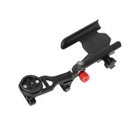 Shuade Soporte de extensión para manubrio de carretera, aleación de aluminio, para bicicleta, para bicicleta, soporte de luz de teléfono, cronómetros, soporte de luz para computadoras, soporte de