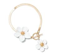 Shuade Tobillera de aleación con diseño de hueso de serpiente, 6 colores, accesorio para salidas informales, de moda, seis colores, talla única, como se describe