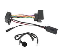 SHUAIGUO 5.0 Cable de Adaptador de Audio Inalámbrico, Adaptador Aux Aux con Micrófono a Mano para RCD310 RCD510 RNS310 RNS315 RNS510, Calidad Sonido Puro, Amplia Compatibilidad del Dispositivo