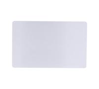 SHUAIGUO 50 Tarjetas de Visita de Negocios Lisas de Metal Grabadas en Impresionantes, Tarjeta de Visita de Aleación de Aluminio Identidad (Plata)