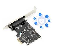 SHUAIGUO Adaptador de Tarjeta de Impresora Paralela DB25 PCI-E para Conectar Múltiples Dispositivos, Compatible con y, Ideal para Necesidades Impresión y Programación
