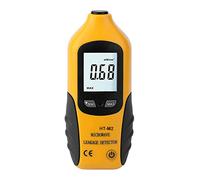SHUAIGUO Detector digital LCD de fugas de microondas con retroiluminación de 2450 MHz de alta precisión portátil para horno de microondas probador de fugas de alarma sin necesidad de recalibración