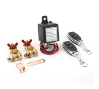 SHUAIGUO Interruptor de Apagado Automático Antirrobo, Interruptor de Desconexión Batería con Control Remoto 12V 24V 200A Corte, Ahorro Tiempo y Dinero, bajo Consumo, Mate (24V 200A)