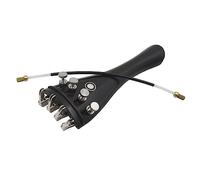 SHUAIGUO Kits de Tuners de Tuners Violín Violín ébano, Sintonizadores Metal Resistentes 4 Piezas con Cuerda Nylon para 4/3 Instrumentos /, Rendimiento Mejorado e Instalación Fácil