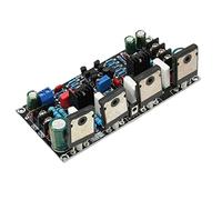 SHUAIGUO Tablero de Amplificador de Potencia Digital Alta Potencia, 200W, A1943 C5200, Doble Voltaje 20-90V, Diseño Circuito Optimizado para la Amplificación del Altavoz