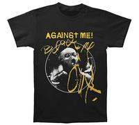SHUANG YUE Against Me Men's E out T Shirt Black T-Shirt Black M