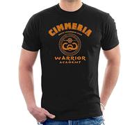 SHUANG YUE Cimmeria Warrior Academy Conan The Barbarian Men's T-Shirt T-Shirt Black XL