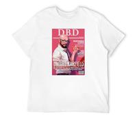 SHUANG YUE Dead by Daylight Magazine Cover Dwight Fairfield 51 Trendy Graphic Unisex Shirt Cute Fashionable T Shirt T-Shirt WhiteL