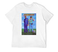 SHUANG YUE Half Baked Cool 90's Comedy Vintage Classic Movie Poster Fan T Shirt T-Shirt White3XL