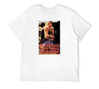 SHUANG YUE Lone Wolf Mcquade Chuck Norris Movie 80S Action Film Fan T Shirt T-Shirt White3XL