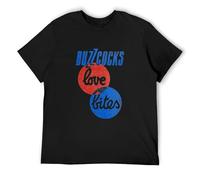 SHUANG YUE Love Bites by Buzzcocks Men's T Shirt T-Shirt Black XL