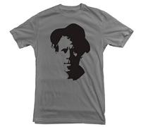 SHUANG YUE Tom Waits T Shirt (Grey) T-Shirt Grey M