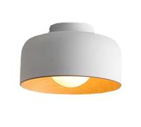 SHUANGZ Lámpara De Techo De Estilo Minimalista En Blanco Y Negro Pantalla De Lámpara De Techo De Diseño Creativo Lámpara De Techo Accesorio De Iluminación Fácil De Instalar Luces