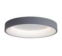 SHUANGZ Lámpara De Techo Gris Elegante De Cerca Del Techo Luz Nocturna RegulableLámpara De Techo Circular Minimalista Fácil De Instalar Para Dormitorio, Sala De Estar, Pasillo, Entrada Y Lavandería