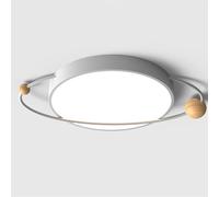 SHUANGZ Lámpara De Techo LED Moderna Diseño Creativo Lámpara De Techo LED Macaron De Bajo Consumo De 18 W Lámpara Empotrada Con Decoración De Madera Para Dormitorio, Habitación Infantil,