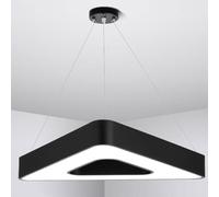 SHUANGZ Lámparas Colgantes LED Lámparas De Techo Semiempotradas Lámpara De Suspensión Lámpara Colgante Industrial Diseño Triangular Para Tiendas, Salas De Estar, Comedores Oficinas Tiendas