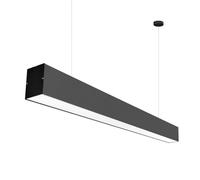 SHUANGZ Lámparas Colgantes Lineales LED Lámpara De Oficina, Sin Parpadeo, No Regulable Lámpara Colgante Semiempotrada Para Cocina, Comedor Y Sala De Billar Lámparas De Techo Colgantes