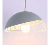 SHUANGZ Lámparas De Araña Contemporáneas De Color Macarrón Lámpara De Techo Colgante Semicircular Para Comedor Lámpara Colgante Industrial De Aluminio Con Forma De Cúpula Para Mesa Comedor