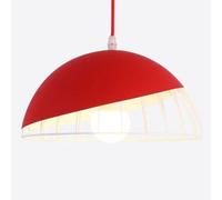 SHUANGZ Lámparas De Araña Contemporáneas De Color Macarrón Lámpara De Techo Colgante Semicircular Para Comedor Lámpara Colgante Industrial De Aluminio Con Forma De Cúpula Para Mesa Comedor