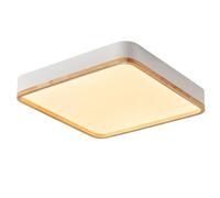 SHUANGZ Lámparas De Techo De Diseño Nórdico Lámpara De Techo Plana Con Atenuación Para Sala De Estar Para Dormitorio, Sala De Estar, Cocina, Con Cable Luminarias Modernas Redondas/cuadradas