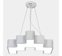 SHUANGZ Lámparas De Techo Nórdicas Para El Hogar Lámparas Colgantes De Metal Creativas Lámpara Colgante LED Para Sala De Estar Y Comedor Luminaria Semiempotrada De Estilo Industrial