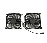 SHUAPOZ 2 Piezas/Juego CF-12915S, Ventilador de Tarjeta GPU, Enfriador Video VGA para INNO3D para GEFORCE GTX 1070 TI X2 V2 para 1080 Ti