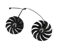 SHUAPOZ 2 Unidades CF1010U12S, CF9015H12S, Enfriador de GPU, Ventilador Video para ZOTAC para Gaming RTX 3070 para Twin Edge OC Blanco, para 3060Ti AMP LHR
