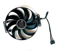 SHUAPOZ 87MM 6PIN T129215SU PLA09215S12H CF9010H12S para ASUS para GeForce RTX3060Ti 3060 V2 Mini Ventilador Dual OC(Gold)