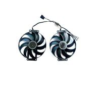 SHUAPOZ 87MM 6PIN T129215SU PLA09215S12H CF9010H12S para ASUS para GeForce RTX3060Ti 3060 V2 Mini Ventilador Dual OC(Silver)