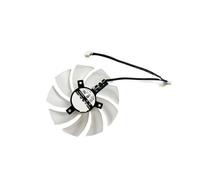 SHUAPOZ 95MM 4PIN FD10015H12D DC 12V 0.55A para PowerColor para RX 6650 6600XT 7600XT Hellhound Ventilador de Tarjeta vídeo GPU(Green)