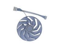 SHUAPOZ Enfriador de Video para GPU Sapphire Pure RX 7700XT 12 GB, Ventilador para Tarjeta gráfica 7800XT 16, FD10015M12D(1Pcs Fan B)