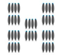 SHUAPOZ Hélice para dron S180 con Cargador USB para batería LiPo Piezas de Recambio(40PCS Blade Blue)