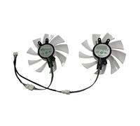 SHUAPOZ Juego de 2 Ventiladores GA92S2H 4 Pines y 85 mm para Tarjetas gráficas, Enfriador VGA para ZOTAC GTX 1660 Super Destroyer 51Risc RTX2060(White GA92S2H)