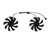 SHUAPOZ Juego de 2 Ventiladores GA92S2H 4 Pines y 85 mm para Tarjetas gráficas, Enfriador VGA para ZOTAC GTX 1660 Super Destroyer 51Risc RTX2060(Black GA92S2H)