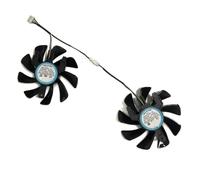 SHUAPOZ Juego de 2 Ventiladores refrigeración para Tarjeta gráfica GPU, T129215SU, FD9015U12S, para Sapphire RX 6600, 6600XT y 6700 XT Pulse, FDC10H12D9-C(FD9015U12S)