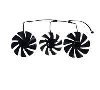 SHUAPOZ Juego de 3 Ventiladores para Tarjeta gráfica, Enfriador VGA para GPU GA91S2H GAA8S2U para Powercolor, Red, Devil, Dragon RX 6900, 6800 XT, RX6800, 16 GB(Powercolor Logo)